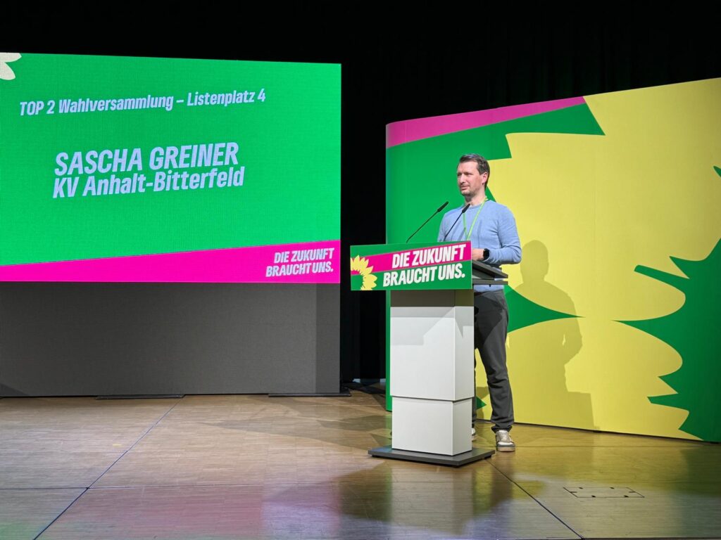 Sascha Greiner - Landesparteitag